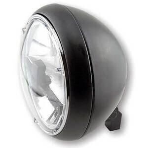 Faro anteriore 7\'\' Highsider Yuma2 full led attacco basso nero opaco