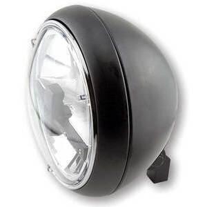 Faro anteriore 7'' Highsider Yuma2 full led attacco basso nero opaco