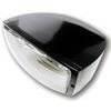 Faro anteriore Highsider Oregon alogeno attacco basso nero lente liscia