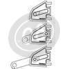 Supporto faro laterale Highsider Extend allungabili nero coppia - Foto 4