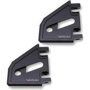 Coppia supporti portafaro Highsider Extend nero