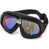 Maschera moto Bandit Classic nero lenti arcobaleno