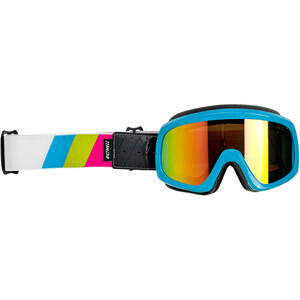 Maschera moto Biltwell Overland 2.0 Tri-Stripe mirror