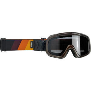Maschera moto Biltwell Overland 2.0 Tri-Stripe fumè