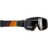 Maschera moto Biltwell Overland 2.0 Tri-Stripe fumè