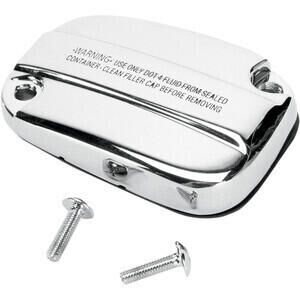 Master cylinder reservoir cap Harley-Davidson Touring \'08- brake front kit chrome