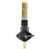 Rubinetto benzina 3/8'' NPT uscita bassa 1975 Style nero