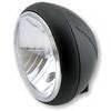 Faro anteriore 7'' Yuma alogeno attacco basso nero opaco lente liscia