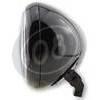 Faro anteriore 7'' Yuma2 alogeno attacco basso nero lucido lente liscia - Foto 2