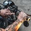 Pulsantiera 22mm Rebel Moto 2 Push Button LED nero - Foto 3