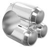 Pulsantiera 1'' Motone 3 Push Button cromo