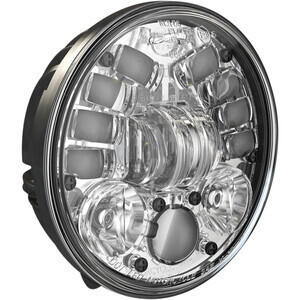 Faro anteriore per Harley-Davidson 5.3/4'' J.W. Speaker 8691 Adaptive2 full led attacco basso cromo