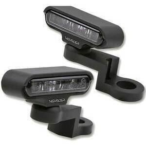 Coppia frecce led Highsider Mirror Type2 nero fumè