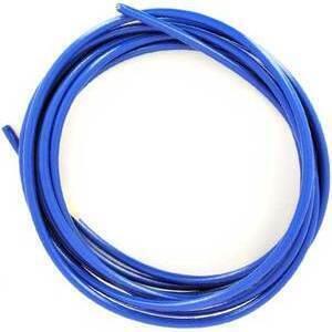 Tubo freno aeronautico 10cm da assemblare rivestito blu