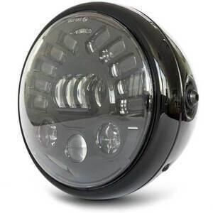 Faro anteriore 7'' Multi full led con frecce nero lucido