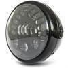 Faro anteriore 7'' Multi full led con frecce nero lucido
