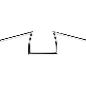 Manubrio 25.4mm Z-Bar Biltwell Keystone XL cromo