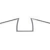 Manubrio 1'' Biltwell Z-Bar Keystone XL cromo