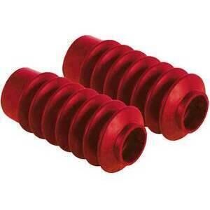 Soufflet de fourche 41-65mm rouge paire