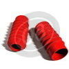 Soffietto forcella moto 41-65mm rosso coppia - Foto 2