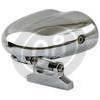 Faro anteriore Oval Double alogeno attacco basso cromo lente blu - Foto 2