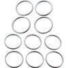 Ron­della tenuta cir­cuito o­lio 20x24x1.5mm alluminio set 10pz