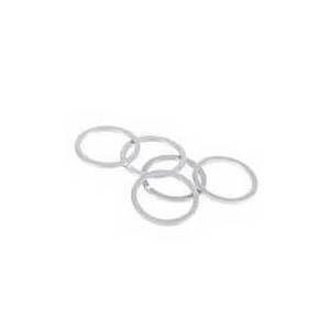Ron­della tenuta cir­cuito o­lio 12x22x2mm alluminio set 5pz