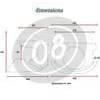Cupolino moto universale Cafe Racer Type2 - Foto 2