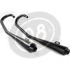 Impianto di scarico per BMW R 45 Mass 2 in 2 inox - Foto 3