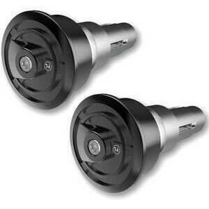 Coppia contrappesi portaspecchietti Highsider Enterprise nero