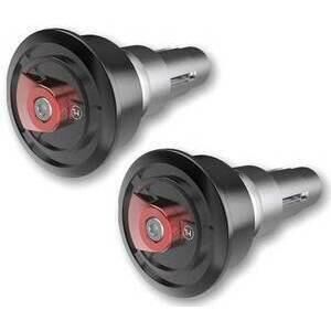 Coppia contrappesi portaspecchietti Highsider Enterprise rosso