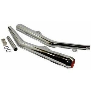 Finale di scarico per Moto Guzzi Le Mans -'80 Lafranconi RC Replica inox coppia