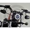 Faro anteriore 4.75'' Daytona Capsule-120 full led attacco basso nero - Foto 7