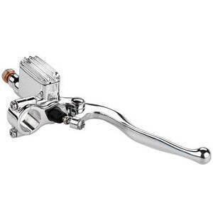 Pompa freno anteriore per Harley-Davidson 12mm Kustom Tech Classic lucido