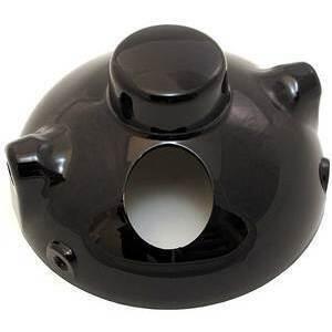 Alloggiamento faro anteriore per Honda CB 400 Four nero