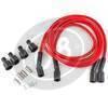 Cavo candela 7mm Dynatek rosso kit completo 4 cilindri - Foto 2