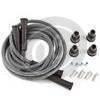 Cavo candela 8mm Dynatek grigio schermato kit completo 4 cilindri - Foto 2