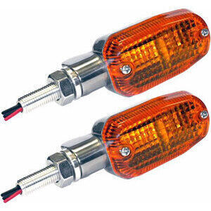 Coppia frecce alogene K&S Oval lucido