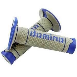 Coppia manopole Tommaselli Off Road DSH 22mm grigio/blu