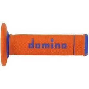 Coppia manopole Tommaselli Off Road Extreme 22mm arancione/blu