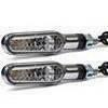 Coppia frecce led Daytona D-Light cromo fumè