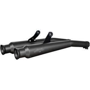Finale di scarico per BMW R 100 GS Spark Trumpet nero coppia