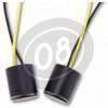 Coppia frecce led Highsider Proton nero opaco con fanalino posteriore fumè - Foto 3