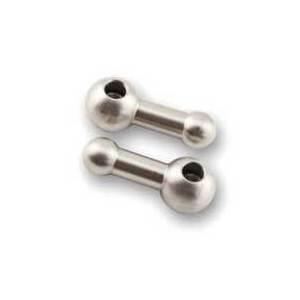 Supporto adattatore frecce per Harley-Davidson Sportster '01- anteriore M6 grigio