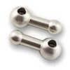 Supporto adattatore frecce per Harley-Davidson Sportster '01- anteriore M6 grigio