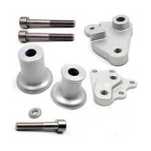Paratelaio per Kawasaki ZX-10R 1000 E kit supporti grigio