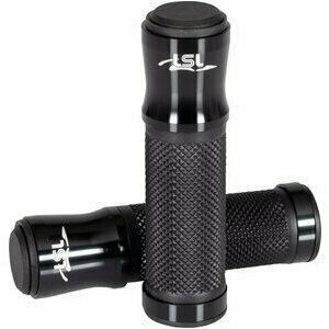 Coppia manopole LSL 22mm forate nero