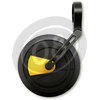 Specchietto retrovisore bar-end Highsider Enterprise-EP1 nero/oro - Foto 2