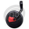Specchietto retrovisore bar-end Highsider Enterprise-EP1 nero/rosso - Foto 2