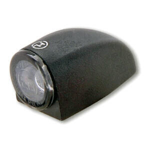 Fanalino posteriore led Highsider Proton Three nero opaco fumè